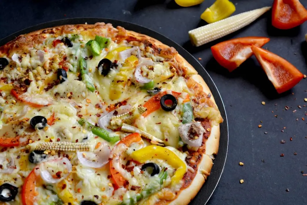 Cách làm pizza rau củ